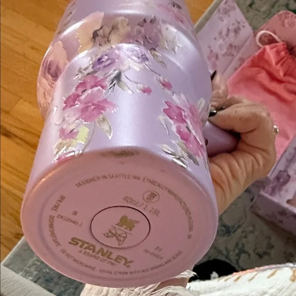 Stanley x Loveshackfancy 40oz Tumbler- Purple Floral - Picture 3 of 6